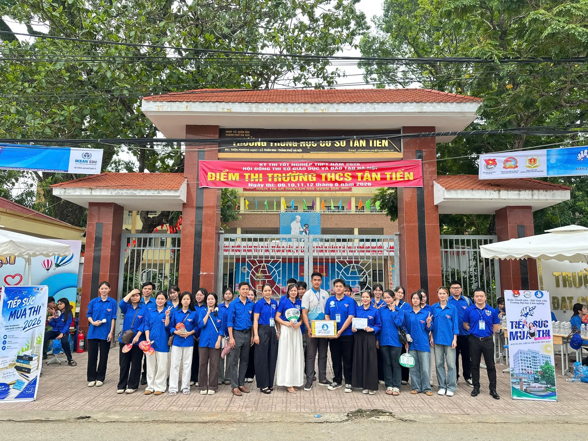 TRIỂN KHAI 6 ĐỘI HÌNH TIẾP SỨC MÙA THI THPT NĂM 2026