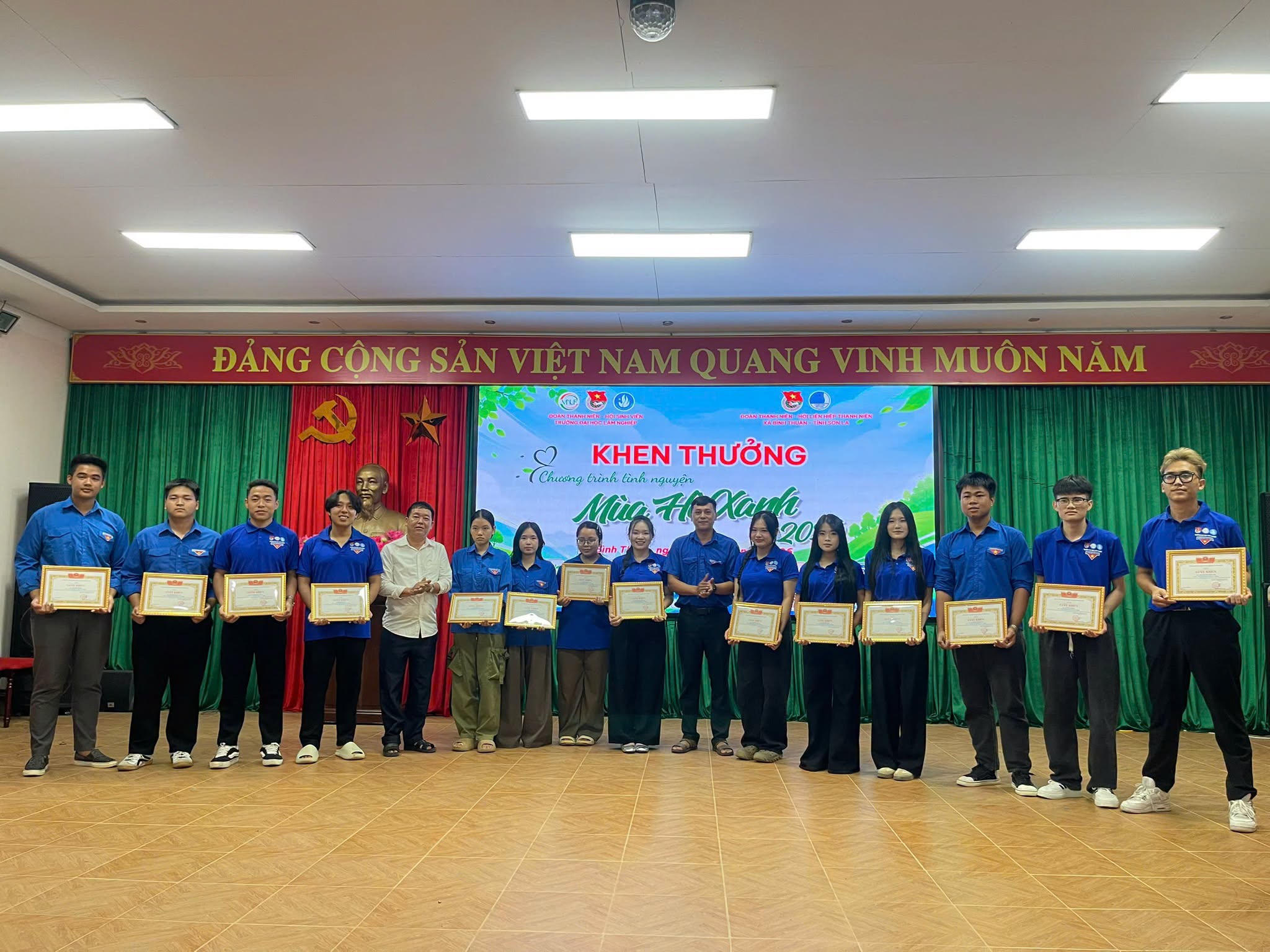 LỄ TỔNG KẾT CHƯƠNG TRÌNH  TÌNH NGUYỆN MÙA HÈ XANH NĂM 2026